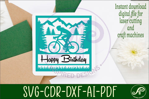 Cycling female Name sign svg laser cut template SVG APInspireddesigns 