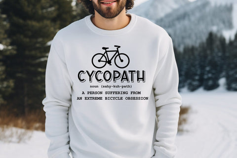 Cycopath SVG I Cycling Shirt SVG I Bike Love SVG I Cycling SVG SVG Happy Printables Club 
