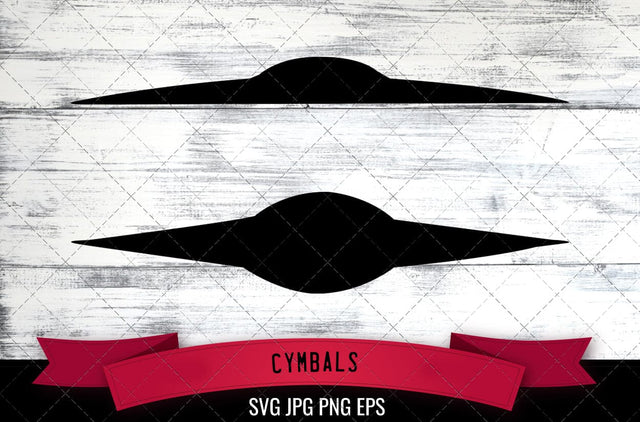Cymbals SVG, Musical Instrument SVG SVG Loveleen Kaur 