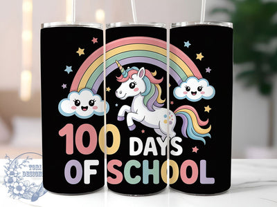 Dabbing Unicorn School Tumbler, Unicorn Character, Dabbing Pose, Fun Classroom, 20Oz Tumbler, Sublimation Wrap, Digital Download Sublimation ToriDesigns 