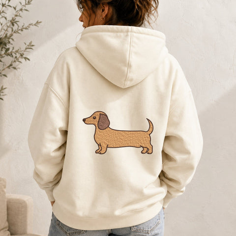 Dachshund Dog Embroidery Design – Cute Wiener Dog Machine Embroidery File, Sausage Dog Doxie Pet Embroidery Design Embroidery/Applique DESIGNS PatternFeed8 