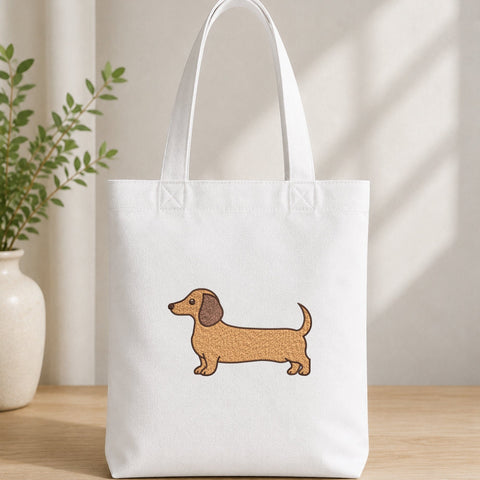 Dachshund Dog Embroidery Design – Cute Wiener Dog Machine Embroidery File, Sausage Dog Doxie Pet Embroidery Design Embroidery/Applique DESIGNS PatternFeed8 