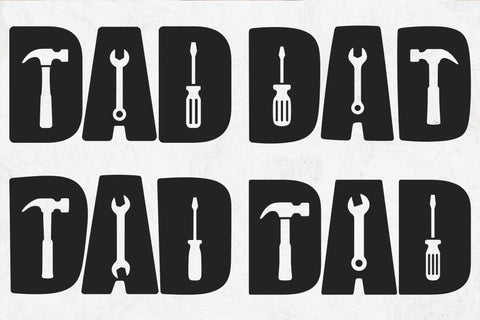 Dad and Tools SVG Father's Day Shirt Design SVG DesignDestine 