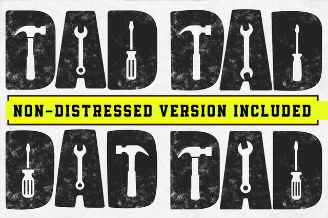 Dad and Tools SVG Father's Day Shirt Design SVG DesignDestine 