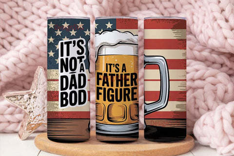 Dad Bod Beer 20oz Tumbler Wrap Sublimation DesignSVG 