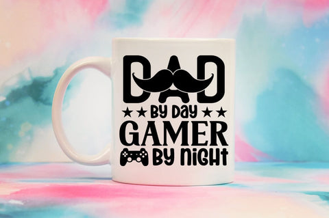Dad by day gamer by night SVG Design SVG Designangry 