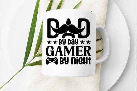 Dad by day gamer by night SVG Design SVG Designangry 