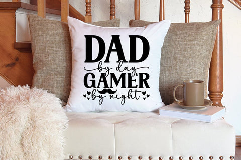 Dad by day gamer by night SVG Design SVG Designangry 