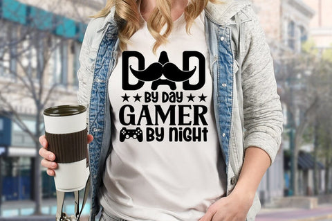 Dad by day gamer by night SVG Design SVG Designangry 