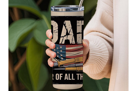 Dad Fixer of All Things 20oz Tumbler Sublimation DesignSVG 