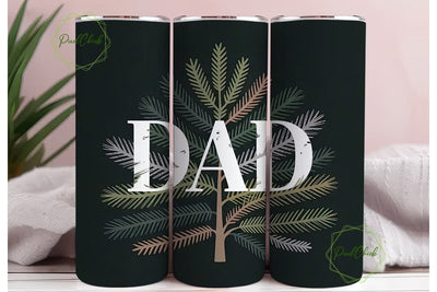 Dad Forest Tumbler Wrap Sublimation PixelChick 