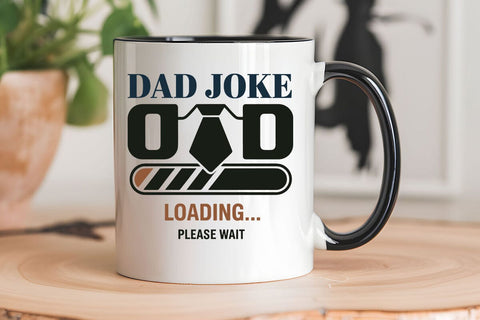 Dad joke dad loading please wait SVG Angelina750 
