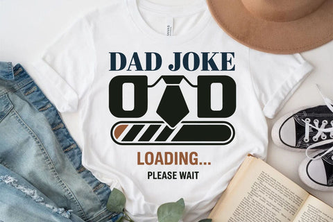 Dad joke dad loading please wait SVG Angelina750 