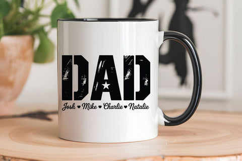 Dad Josh Milee Charlie Natalie 2 SVG Angelina750 