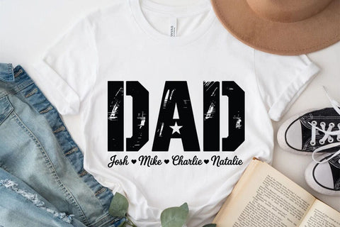 Dad Josh Milee Charlie Natalie 2 SVG Angelina750 