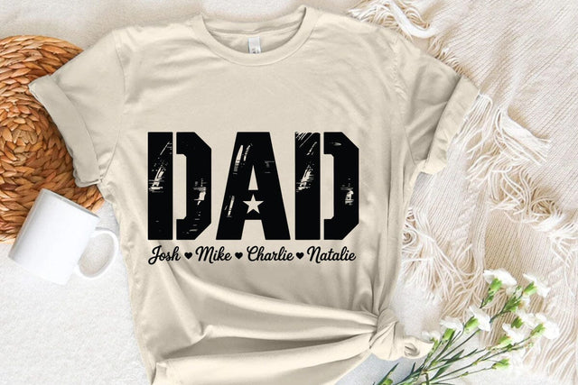 Dad Josh Milee Charlie Natalie 2 SVG Angelina750 