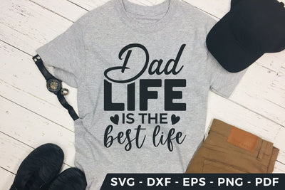 Dad Life is the Best, Father's Day SVG Design SVG CraftLabSVG 