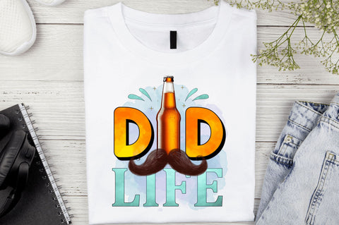 Dad life Sublimation Design Sublimation Regulrcrative 