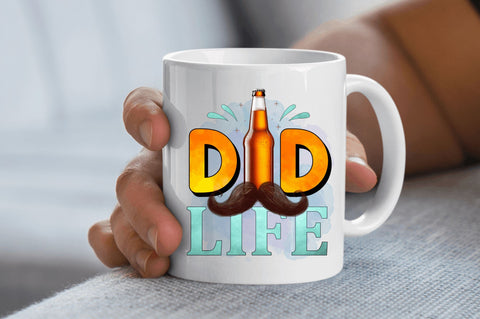 Dad life Sublimation Design Sublimation Regulrcrative 