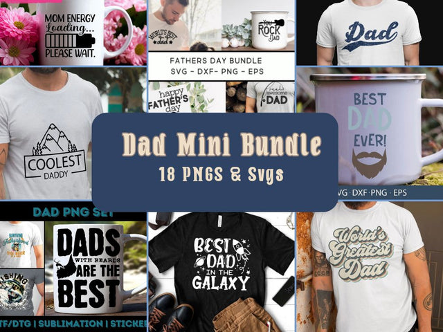 Dad Mini Bundle Bundle So Fontsy Design Shop 