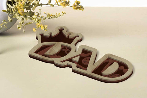 DAD Set Decorative Multilayer Panels, Wood Cut And Paper Cut Laser Cut Files SVG LaserCutano 