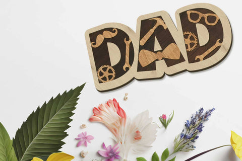DAD Set Decorative Multilayer Panels, Wood Cut And Paper Cut Laser Cut Files SVG LaserCutano 