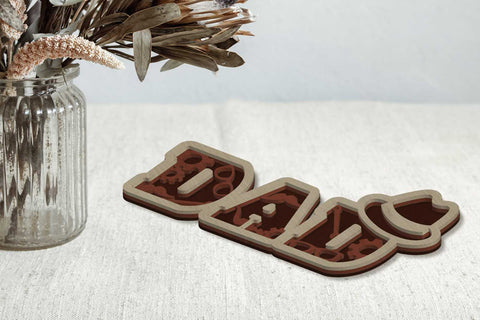 DAD Set Decorative Multilayer Panels, Wood Cut And Paper Cut Laser Cut Files SVG LaserCutano 