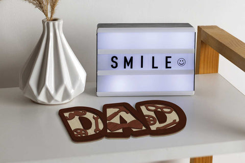 DAD Set Decorative Multilayer Panels, Wood Cut And Paper Cut Laser Cut Files SVG LaserCutano 