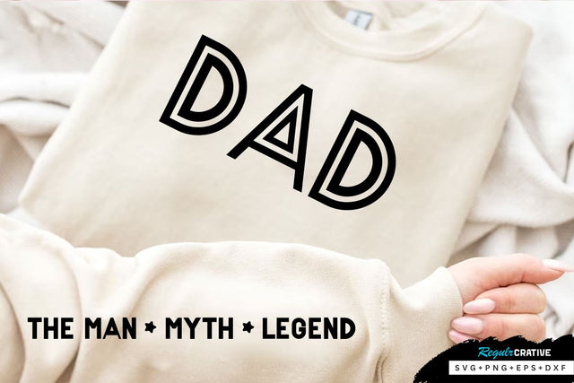 Dad Sleeve SVG Design, Inspirational sleeve SVG, Motivational Sleeve SVG Design, Positive Sleeve SVG SVG Regulrcrative 