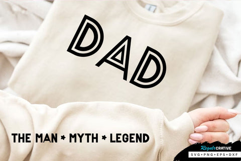 Dad Sleeve SVG Design, Inspirational sleeve SVG, Motivational Sleeve SVG Design, Positive Sleeve SVG SVG Regulrcrative 