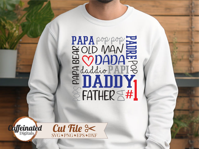 Dad Subway Art SVG SVG Caffeinated SVGs 