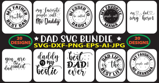 DAD-SVG-BUNDLE SVG Syaman 