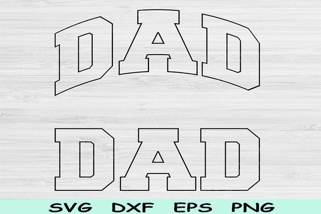 Dad Svg Dxf Png Cut Files, Cool Dad Svg, Daddy Svg Files For Cricut, Father Svg, New Dad Svg Block Text Shirt Sublimation Digital Designs SVG TiffsCraftyCreations 