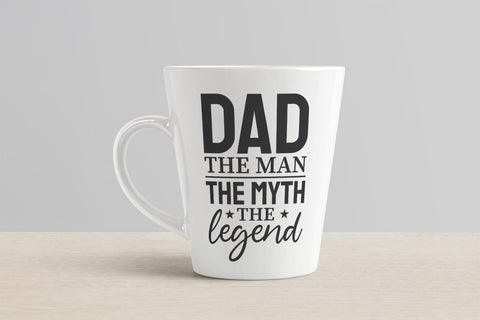 Dad the Man the Myth the Legend, Father's Day SVG Cut File SVG CraftLabSVG 