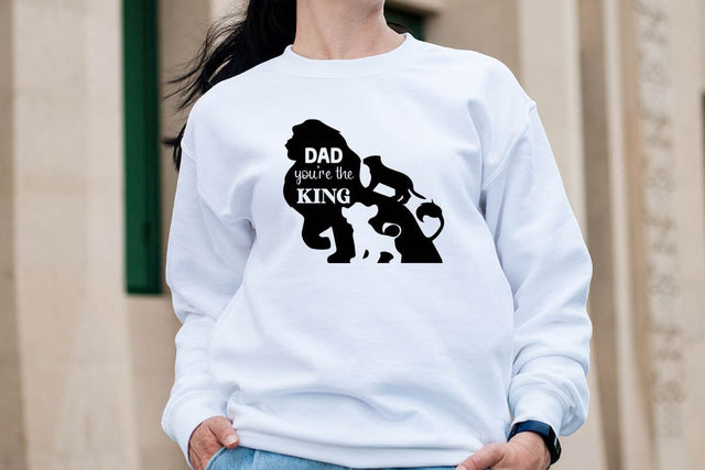 dad youre the king SVG Angelina750 