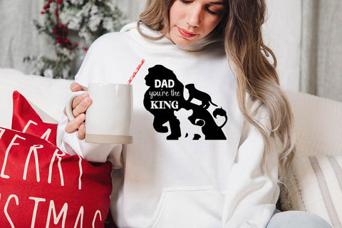 dad youre the king SVG Angelina750 