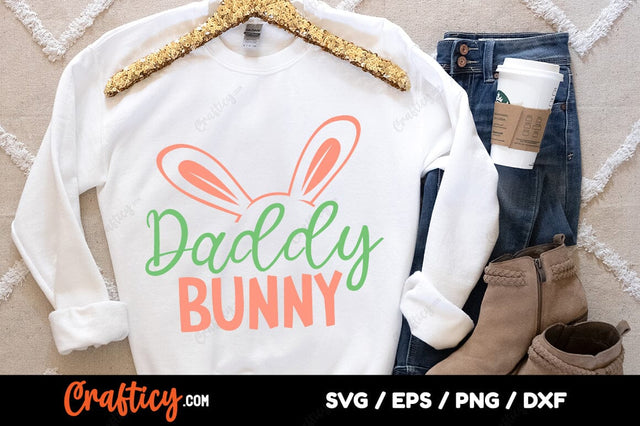 Daddy bunny SVG Design SVG Designangry 