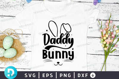 Daddy bunny Svg Design SVG Regulrcrative 