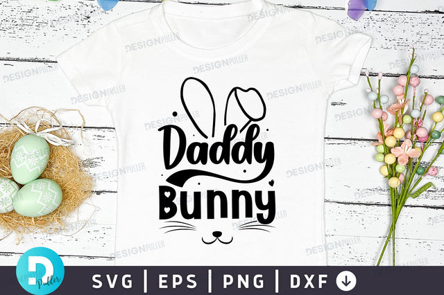 Daddy bunny Svg Design SVG Regulrcrative 
