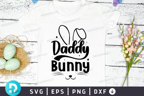 Daddy bunny Svg Design SVG Regulrcrative 