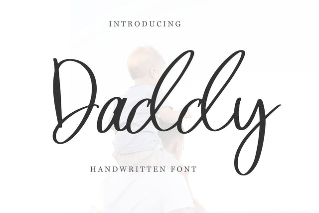 Daddy Font Chamsae Studio 