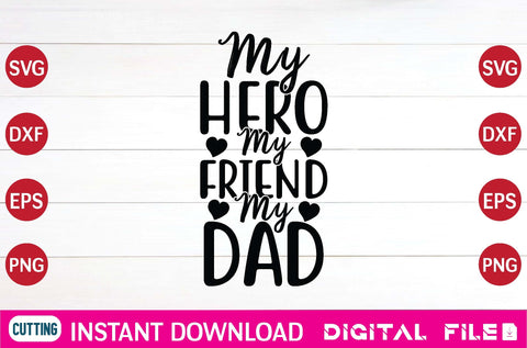 Daddy Is My Bestie svg SVG designer krishna 