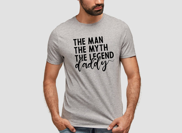 Daddy The Man The Myth The Legend Svg Png Files, Dad Svg, Father Svg, Fathers Day Svg, Dad Quote Svg, Best Dad Ever Svg, Daddy Svg, Cheer dad svg SVG DesignDestine 