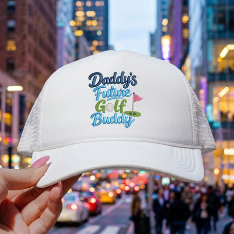 Daddy's Future Golf Buddy Embroidery Design – Baby Boy Golf Dad Father's Day Machine Embroidery File Embroidery/Applique DESIGNS PatternFeed8 