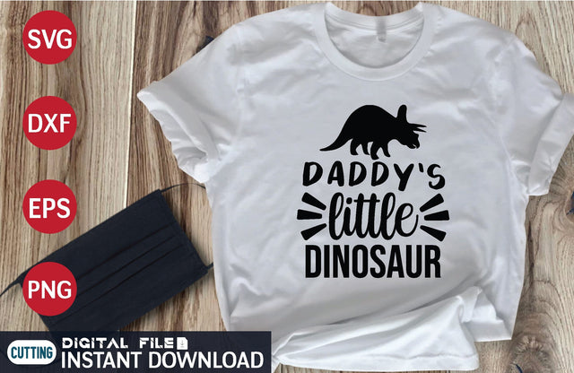 daddy's little dinosaur svg SVG designer krishna 
