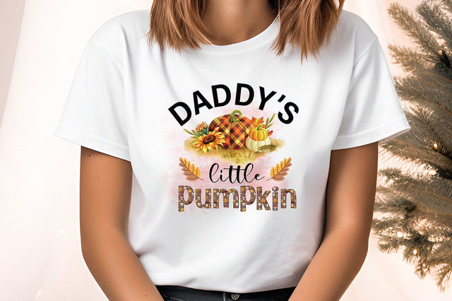 Daddys little pumpkin PNG Design Sublimation Designangry 