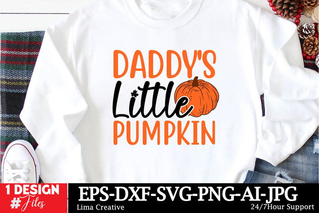 Daddy’s Little Pumpkin SVG Cut File, Autumn Sublimation PNG, Autumn SVG quotes, Autumn T-shirt Design, Fall SVG Cut File, Fall Sublimation SVG Insomnia Std 