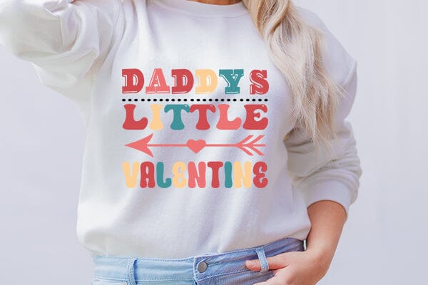 daddys little valentine SVG Angelina750 