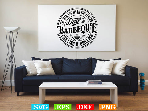 Dad's Barbeque Shirt , Bbq Clipart, Grilling Clipart, Food Svg SVG Creativeart88 