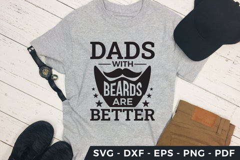 Dads with Beards - Father's Day SVG SVG CraftLabSVG 